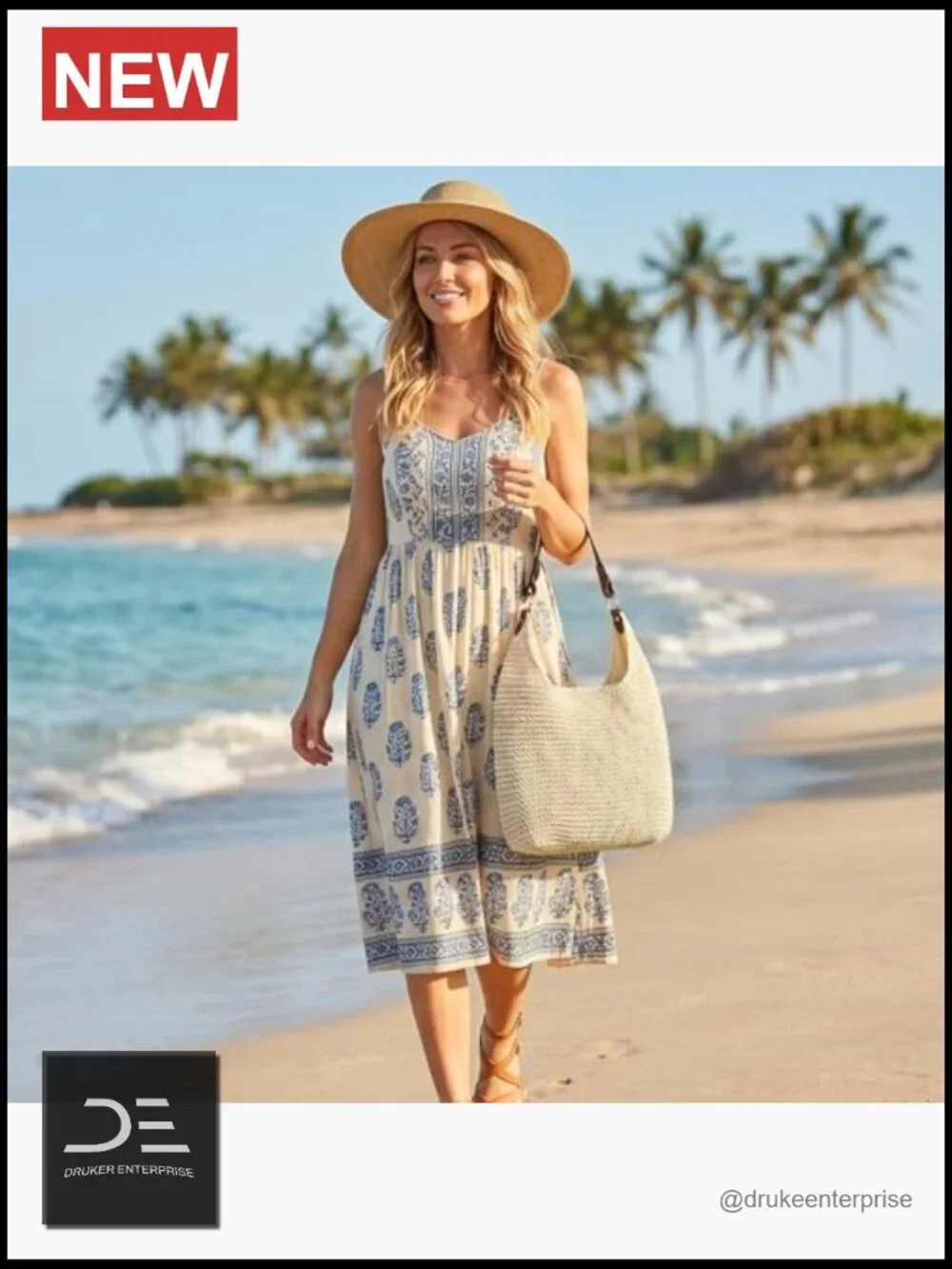Woven Straw Hobo Tote Handbag - Large Summer Beach Bag for Travel